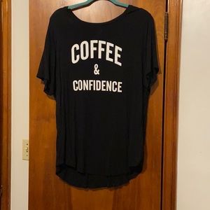 Coffee and confidence Tee